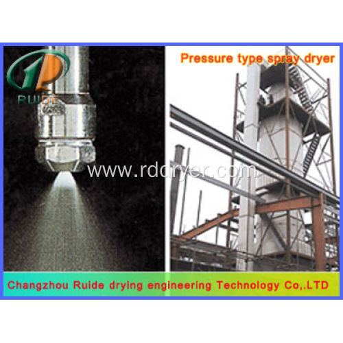 Zineb spray drying tower